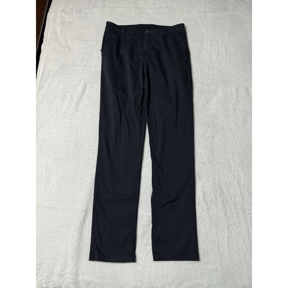 Birddogs Lined Pants‎ Mens 31x31 Navy Stretch Flex 5-Pocket Chino Performance